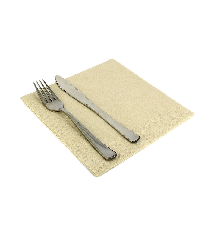 Servietten Airlaid Creme 40x40cm (50 Stück) Servietten Airlaid Creme 40x40cm (50 Stück)