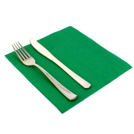 Servietten Airlaid Grün 40x40cm (50 Stück)