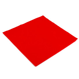 Papierservietten Rot 2L punktgestanzt 33x33cm (50 Stück)