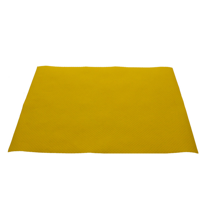 Tischsets Papier gelb 30x40cm 40g (1.000 Stück) Tischsets Papier gelb 30x40cm 40g (1.000 Stück)