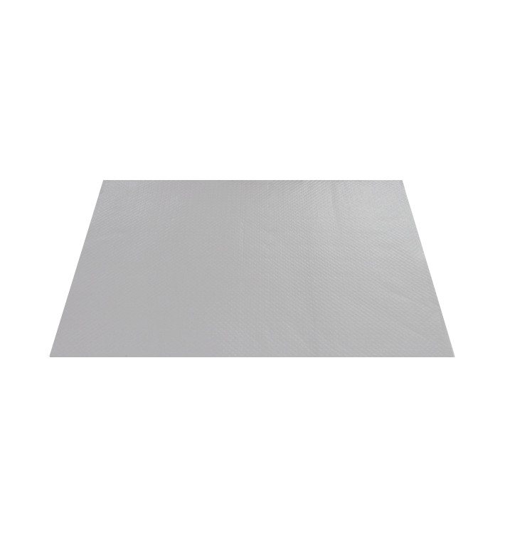Tischsets Papier 30x40cm Silber 50g (500 Stück) Tischsets Papier 30x40cm Silber 50g (500 Stück)