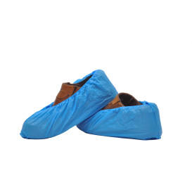 Überschuhe Polyetylen CPE 40My Blau (1000 Stück)