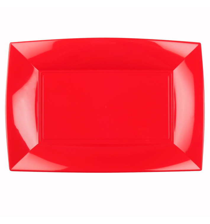 Plastiktablett Rojo Nice PP 345x230mm (30 Stück) Plastiktablett Rojo Nice PP 345x230mm (30 Stück)