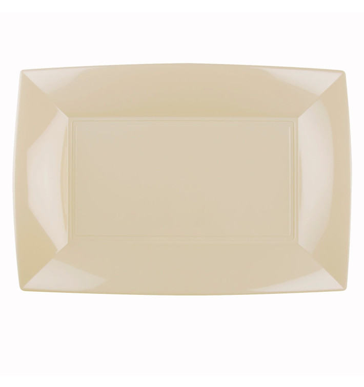 Plastiktablett Creme Nice PP 345x230mm (6 Stück) Plastiktablett Creme Nice PP 345x230mm (6 Stück)