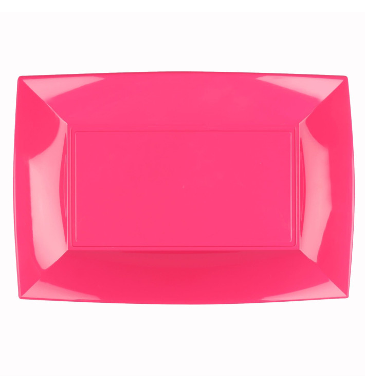 Plastiktablett Fuchsie Nice PP 345x230mm (6 Stück) Plastiktablett Fuchsie Nice PP 345x230mm (6 Stück)