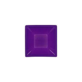 Viereckige Plastikschale Flieder 120x120x40mm (720 Stück)