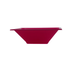 Viereckige Plastikschale Pink 120x120x40mm (12 Stück)