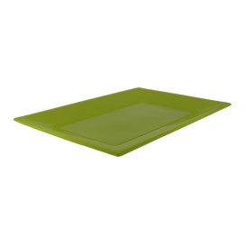 Bandeja de Plastico Pistacho 330x225mm (3 Uds)