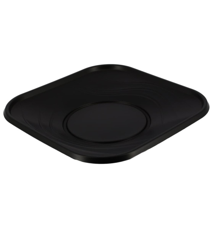 Plastikteller PP "X-Table" Platz flach Schwarz 230mm (8 Stück) Plastikteller PP "X-Table" Platz flach Schwarz 230mm (8 Stück)