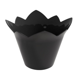 Plastikschüssel Waterlily Schwarz 70 ml (500 Stück)