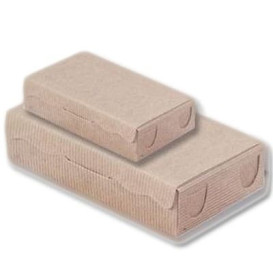 Caja para Pasteleria Carton 17,5x11,5x4,7cm 250g. Blanca (360 Ud