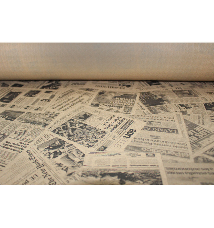 Rolle Papiertischdecke "Presse" Kraft 1,2x100m 37g (1 Stück) Rolle Papiertischdecke "Presse" Kraft 1,2x100m 37g (1 Stück)