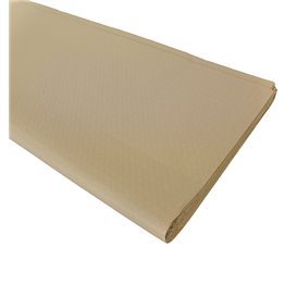 Papiertischdecke geschnitten Öko Kraft 1x1 Meter 40g (480 Stück)