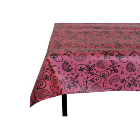 Papiertischdecke Bourdeaux 1x1m "Paisley" 37g (400 Stück)
