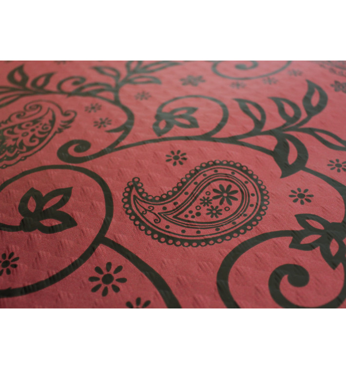 Papiertischdecke Bourdeaux 1x1m "Paisley" 37g (400 Stück) Papiertischdecke Bourdeaux 1x1m "Paisley" 37g (400 Stück)