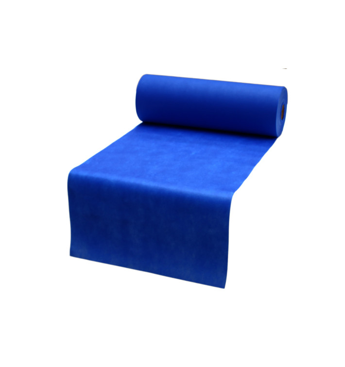 Tischläufer "Novotex" Vorgeschnitten Blau Royal 0,4x48m 50g (6 Stück) Tischläufer "Novotex" Vorgeschnitten Blau Royal 0,4x48m 50g (6 Stück)