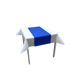 Tischläufer "Novotex" Vorgeschnitten Blau Royal 0,4x48m 50g (6 Stück)