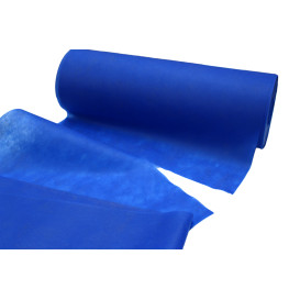 Tischläufer "Novotex" Vorgeschnitten Blau Royal 0,4x48m 50g (6 Stück)