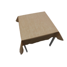 Tischdecke Novotex Polypropylen Creme 120x120cm (150 Stück)