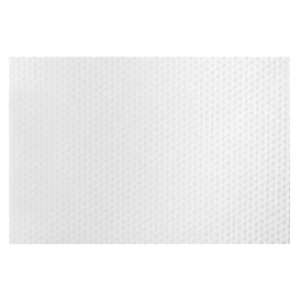 Tischdecke Novotex  Polypropylen Weiß 120x120cm (150 Stück)