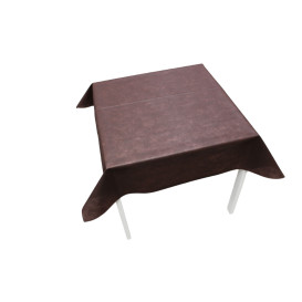Tischdecke Novotex Polypropylen Braun 120x120cm (150 Stück)