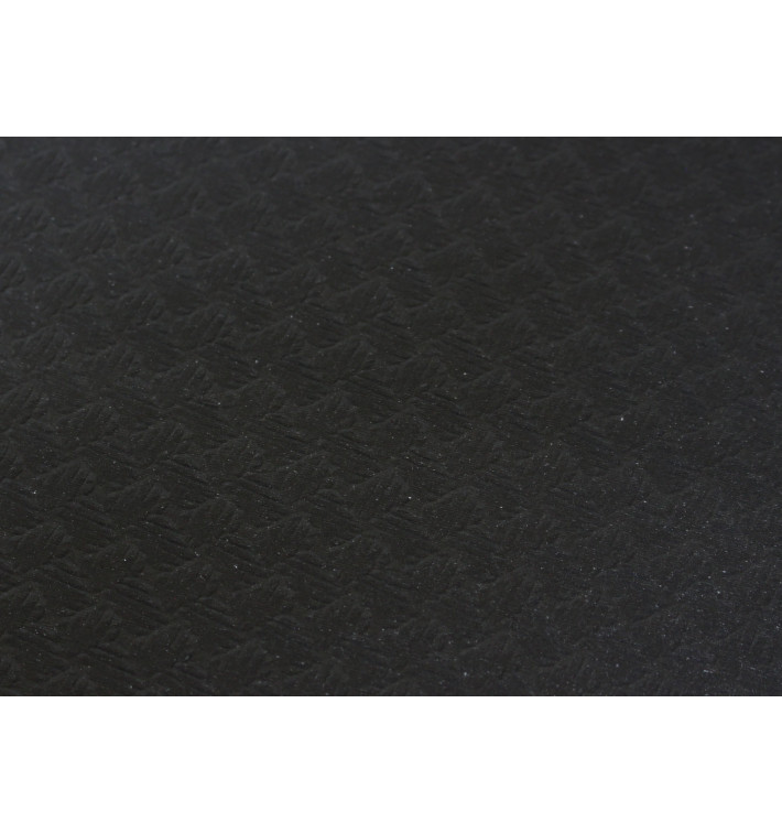 Papiertischdecke geschnitten schwarz 1x1m 40g (400 Stück) Papiertischdecke geschnitten schwarz 1x1m 40g (400 Stück)