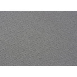 Papiertischdecke Grau 1x1 Meter 40g (400 Stück)