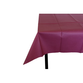 Papiertischdecke geschnitten bourdeaux 1x1m 40g (400 Stück)