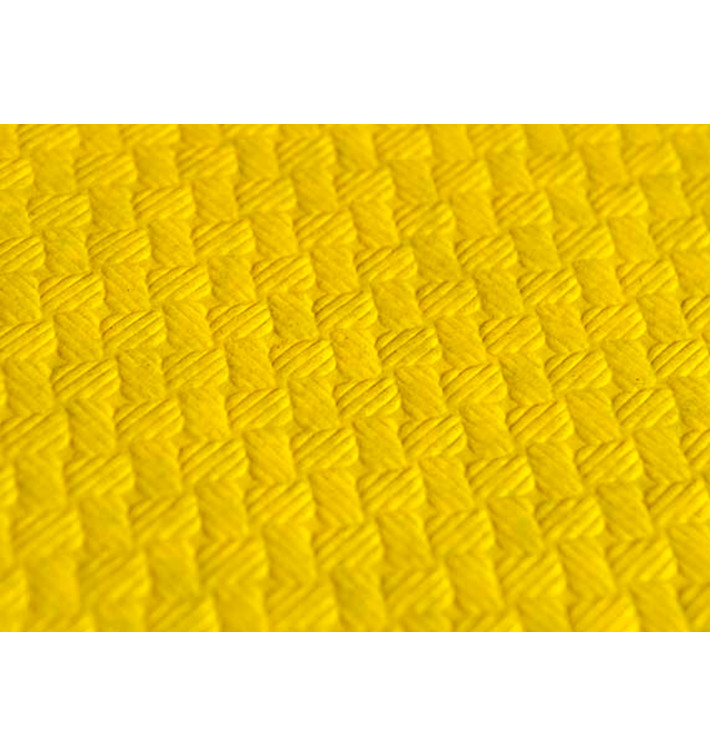 Papiertischdecke geschnitten Gelb 1x1 Meter 40g (400 Stück) Papiertischdecke geschnitten Gelb 1x1 Meter 40g (400 Stück)