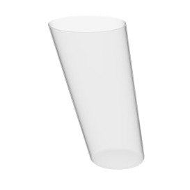 Plastikkegeln Clear 75ml mit Ständer 180x260mm (5 Sets)