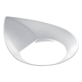 Plastikteller "Smart" weiß 8,6x7,1 cm (500 Stück)