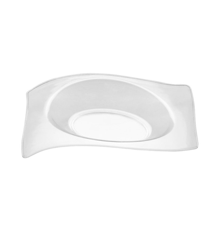 Plastikteller "Flat" Transparent 8x6,6 cm (500 Stück) Plastikteller "Flat" Transparent 8x6,6 cm (500 Stück)