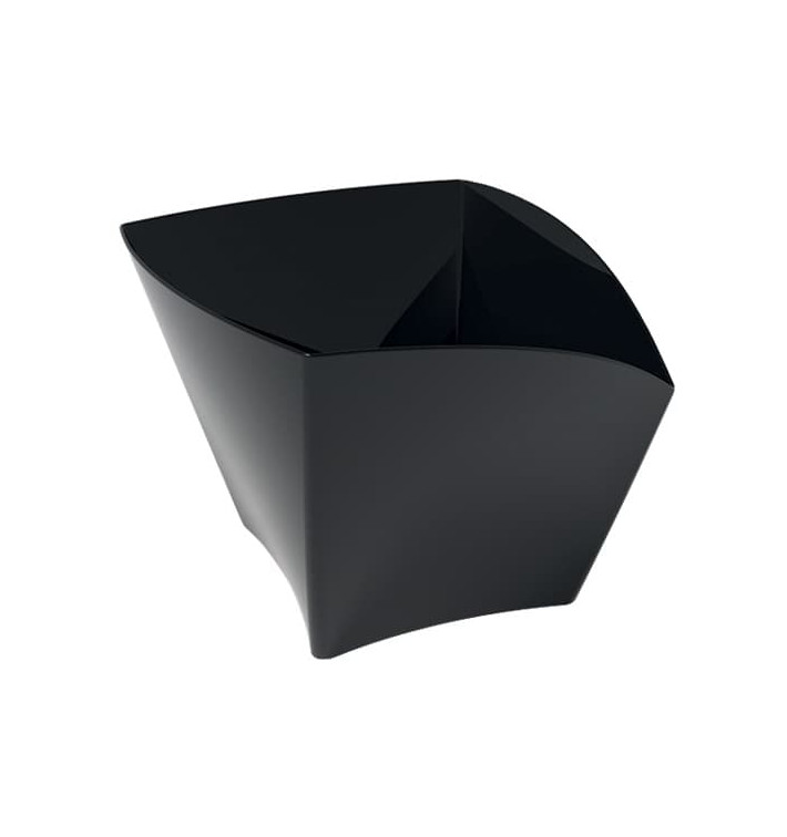 Plastikbecher "Curve" PS schwarz 90 ml (500 Stück) Plastikbecher "Curve" PS schwarz 90 ml (500 Stück)