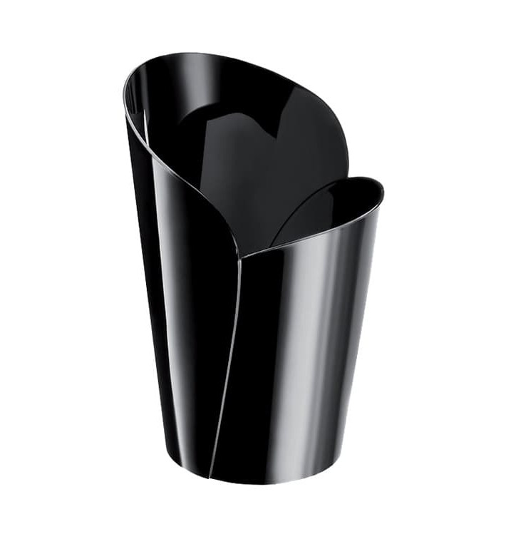 Plastikbecher "Blossom" Schwarz 90ml (300 Stück) Plastikbecher "Blossom" Schwarz 90ml (300 Stück)