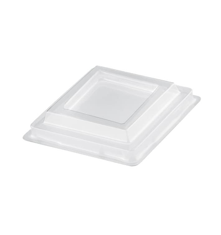 Flacher Deckel für Schale "Diamond" Trasp. PET 95 ml (1.000 Stück) Flacher Deckel für Schale "Diamond" Trasp. PET 95 ml (1.000 Stück)