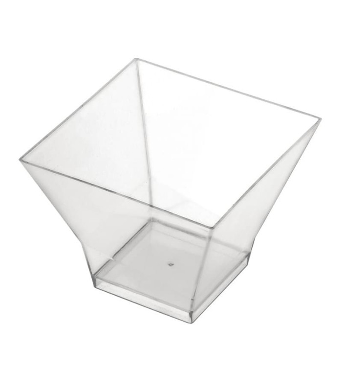 Plastikbecher "Pagoda" Transparent 65ml (25 Stück) Plastikbecher "Pagoda" Transparent 65ml (25 Stück)