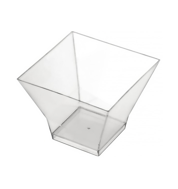 Plastikschüssel "Pagoda Medium" 200ml Transp. (240 Stück) Plastikschüssel "Pagoda Medium" 200ml Transp. (240 Stück)