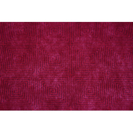 Tischläufer Novotex bordeaux mit "Spirale" 1,2x48m 50g (1 Stück)