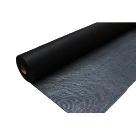 Tischläufer Novotex Schwarz mit "Spirale" 1,2x48m 50g (6 Stück)
