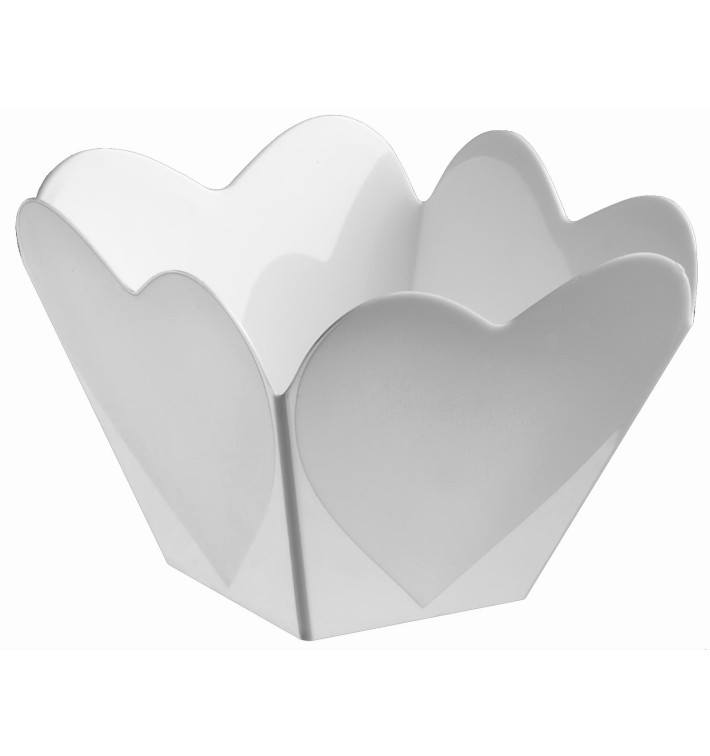 Plastikschüssel "Cupido" weiß 68 ml (500 Stück) Plastikschüssel "Cupido" weiß 68 ml (500 Stück)