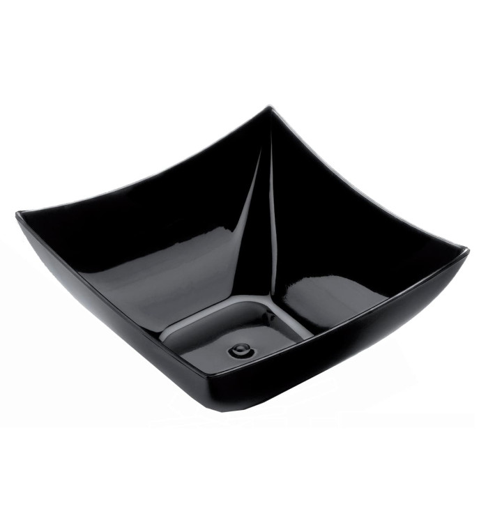 Plastikschüssel "Square" Schwarz 90 ml (500 Stück) Plastikschüssel "Square" Schwarz 90 ml (500 Stück)