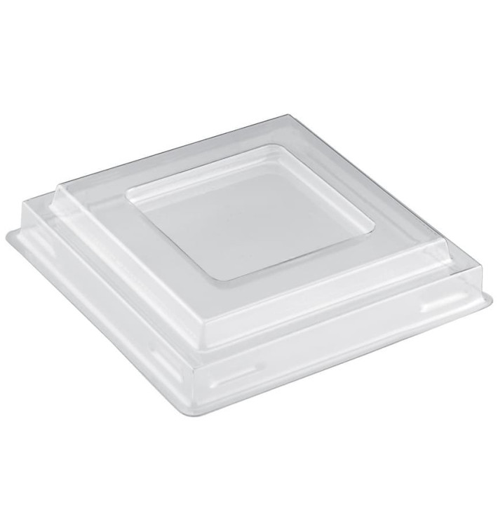 Deckel für Schüssel "Square" Transp. PET 90 ml (25 Stück) Deckel für Schüssel "Square" Transp. PET 90 ml (25 Stück)