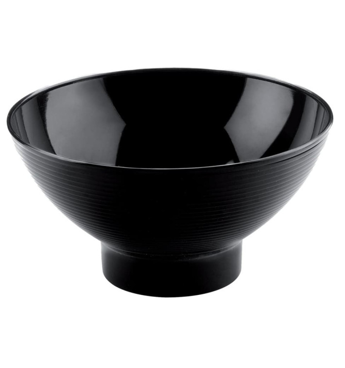 Plastikschüssel "Medium" Schwarz 250 ml (6 Stück) Plastikschüssel "Medium" Schwarz 250 ml (6 Stück)