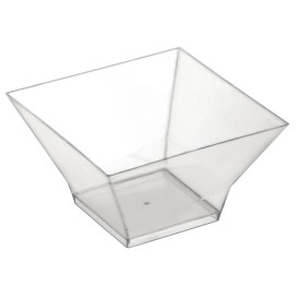 Plastikschüssel "Pagoda Dessert" Transparent 350ml (240 Stück)