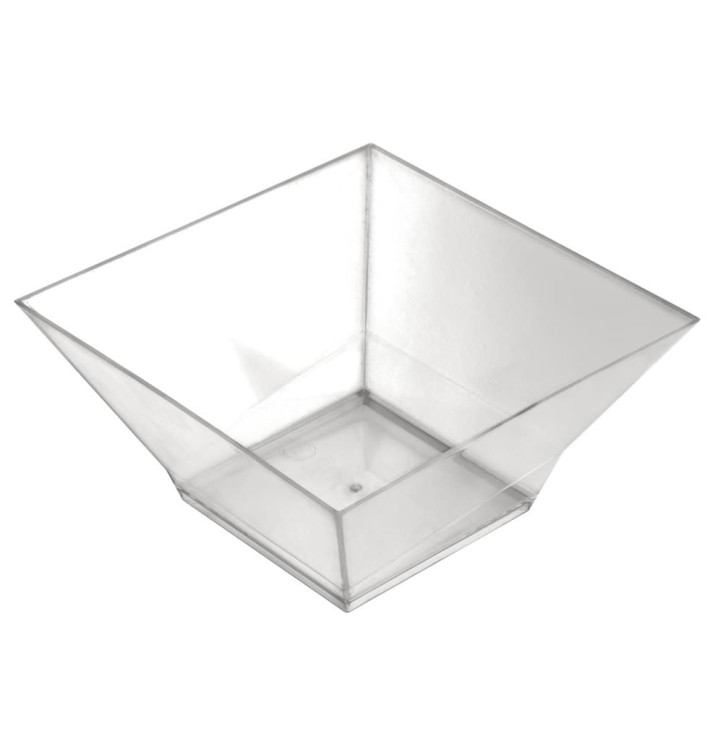 Plastikschüssel "Pagoda Maxi" 500ml Transparent (10 Stück) Plastikschüssel "Pagoda Maxi" 500ml Transparent (10 Stück)