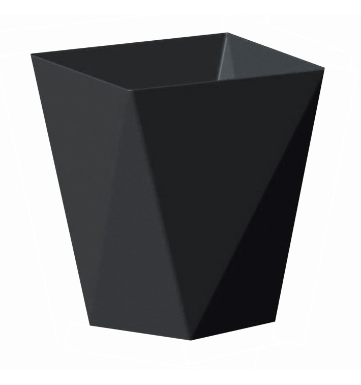 Plastikbecher "Diamond" Schwarz 100 ml (25 Stück) Plastikbecher "Diamond" Schwarz 100 ml (25 Stück)