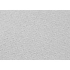Papiertischdecke geschnitten weiß 1x1m 40g (480 Stück)