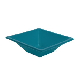 Viereckige Plastikschale Türkis 120x120x40mm (720 Stück)