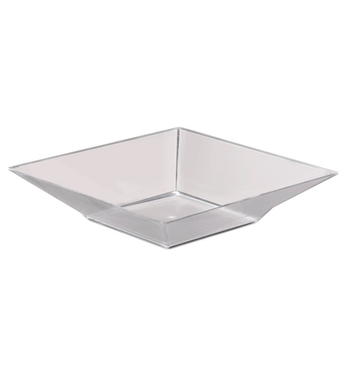 Plastikschüssel "Pagoda" Transparent 1250ml (72 Stück) Plastikschüssel "Pagoda" Transparent 1250ml (72 Stück)