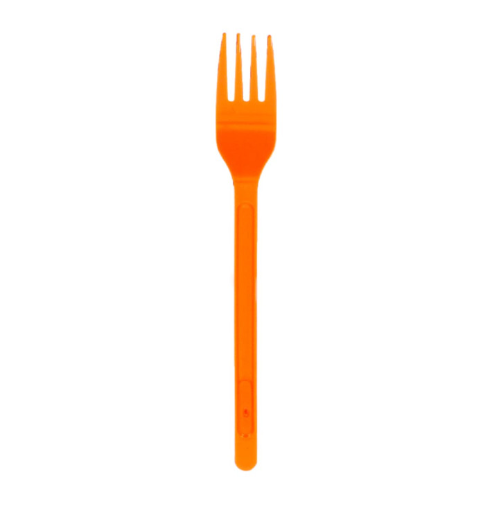 Plastikgabel PS Orange 175mm (600 Stück) Plastikgabel PS Orange 175mm (600 Stück)
